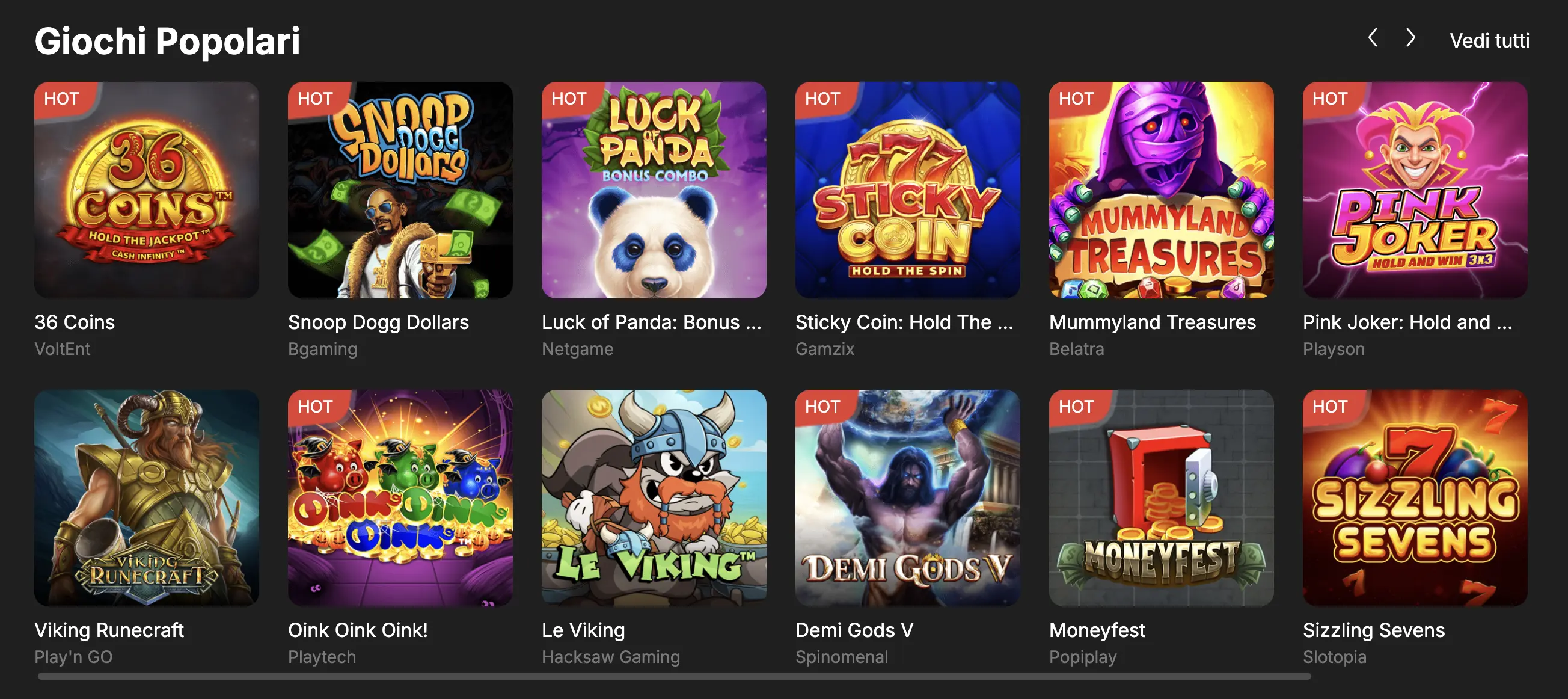 Slot machine online